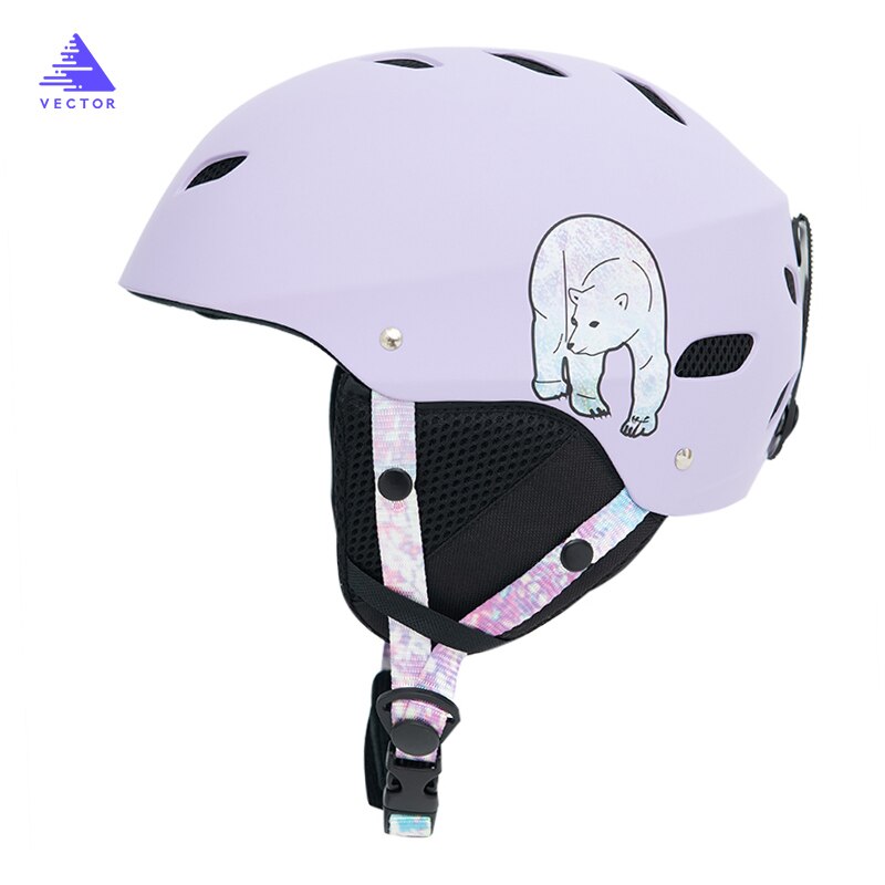 겨울 스키 헬멧 여성용 뉴 라이트 하프커버 스노우보드 헬멧, 사이클링 스키 스노우 스포츠 헬멧, 남성 및 여성용 청소년용